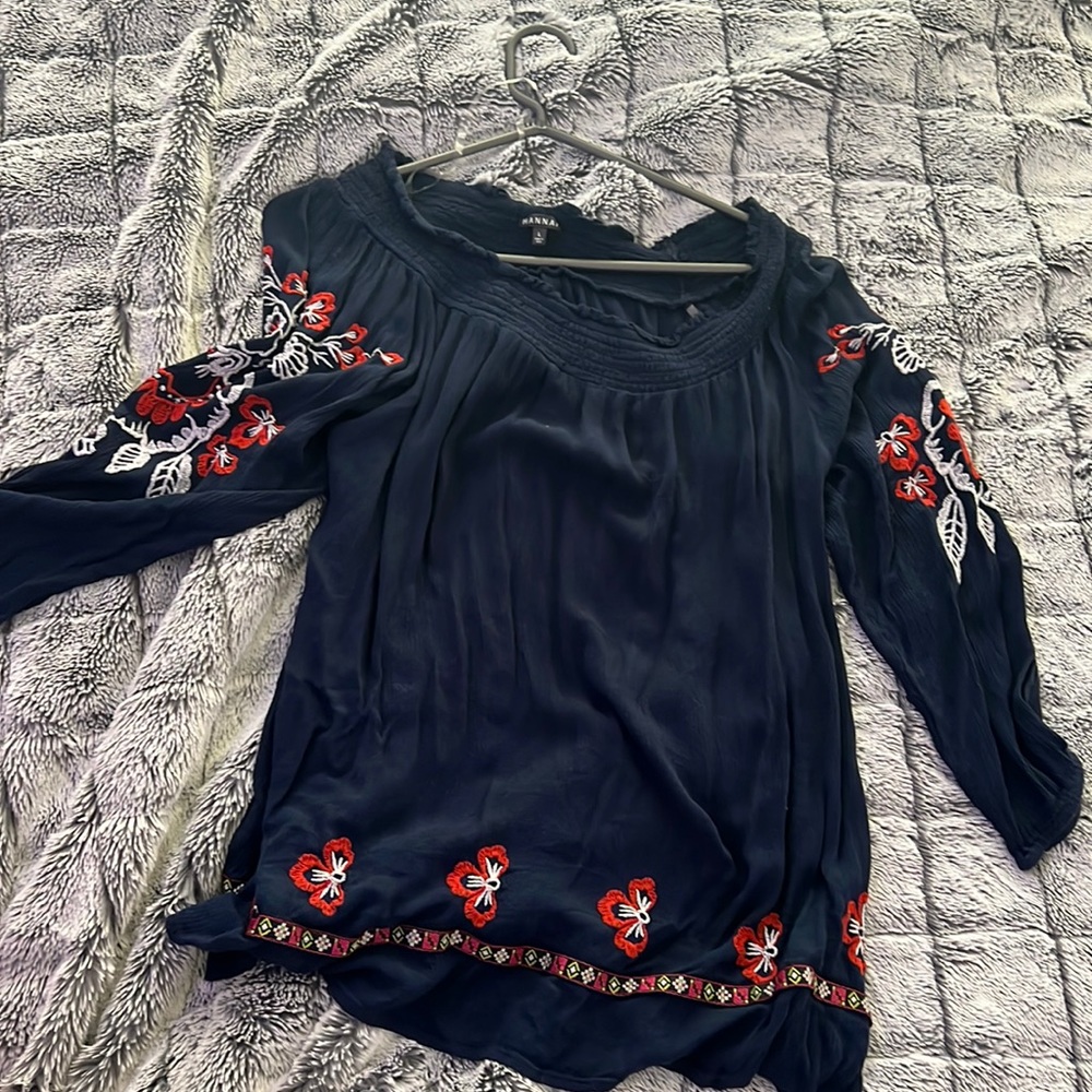 NAVY BLUE SHIRT